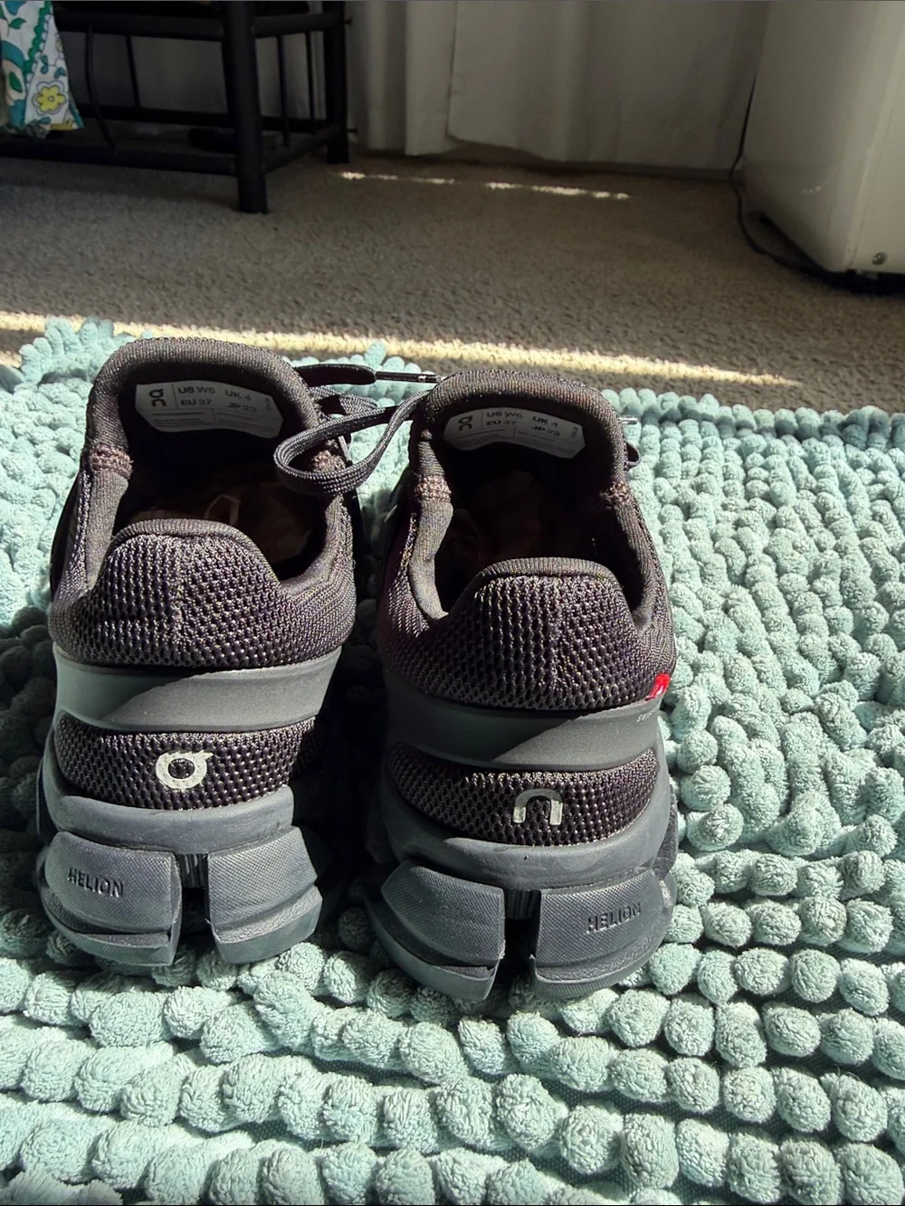 On Running Black woman’s Athletic Running Shoes - Picture 7 of 11